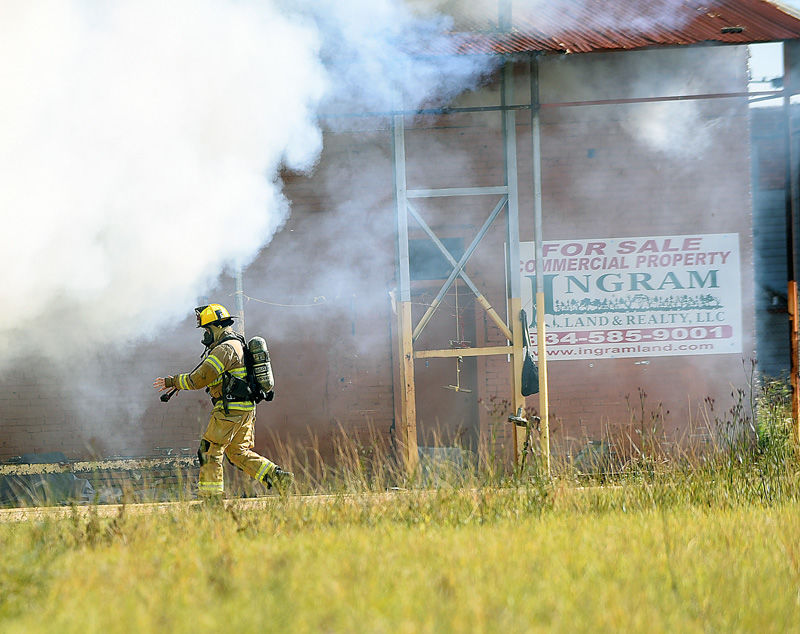 Fire destroys Meadow Gold building